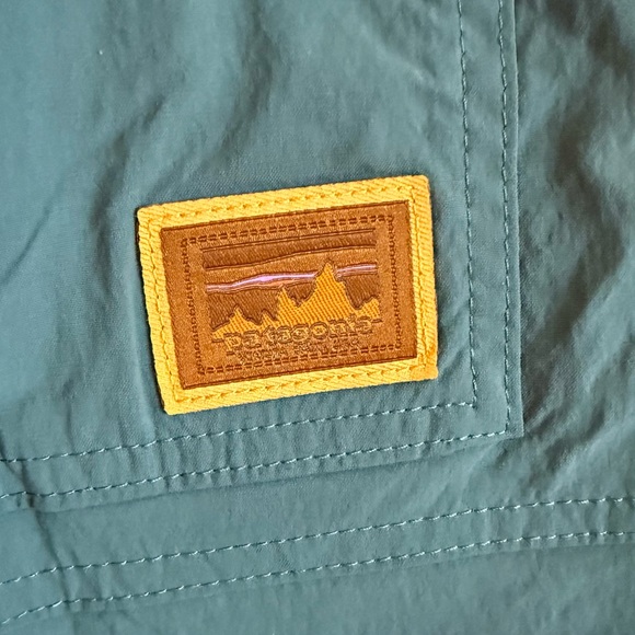 Patagonia Teal Women's Athletic hiking Everyday Outdoor shorts - Picture 6 of 11